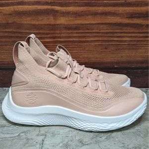 Under Armour Curry Flow 8 "Class-y" Men's 11 Rose Pink White Shoes 3024432-601